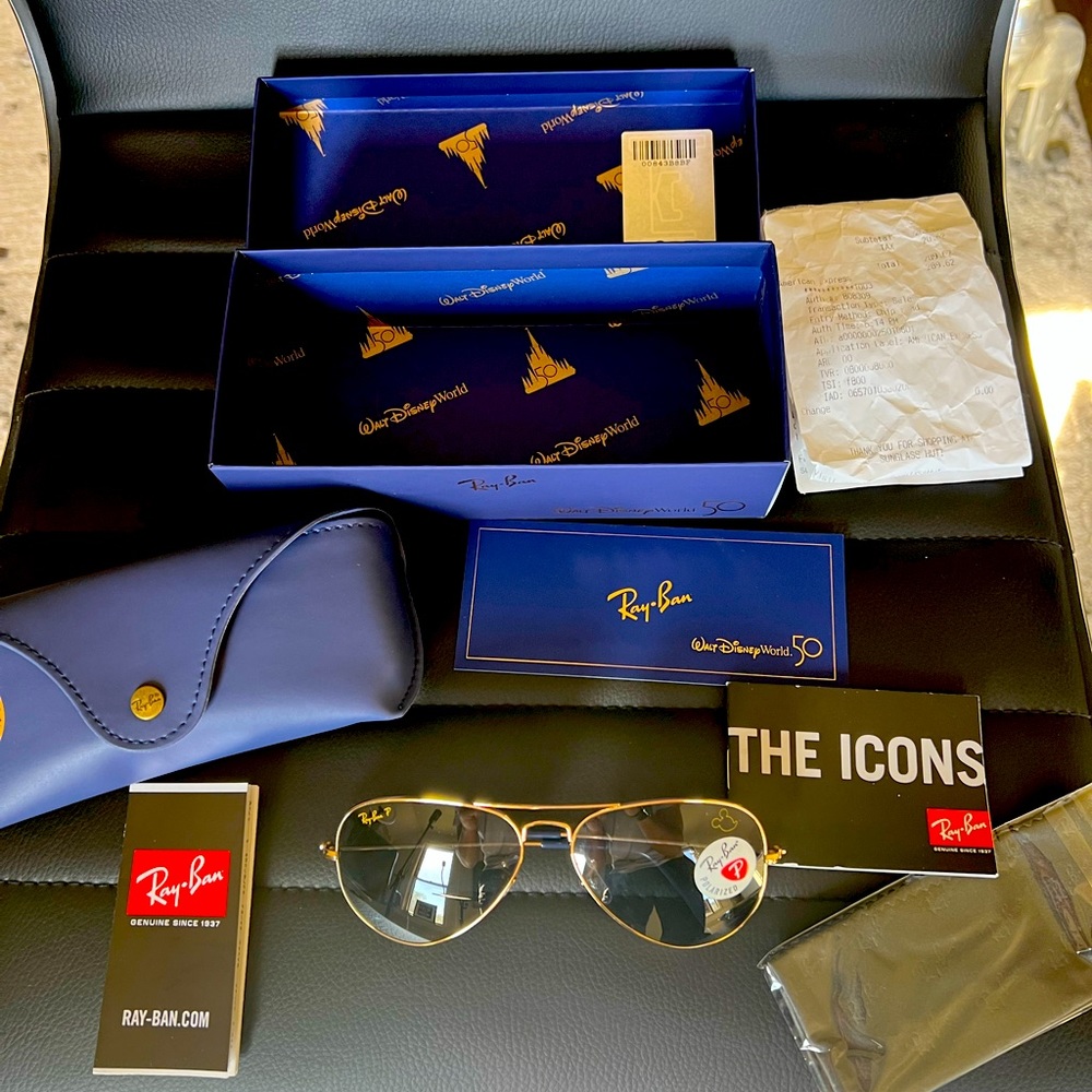 Ray Ban Sunglasses Walt Disney World 50th anniversary collaboration